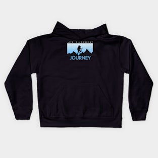 life is a journey Kids Hoodie